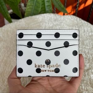 Kate Spade Polka Dot Card Holder ♠️